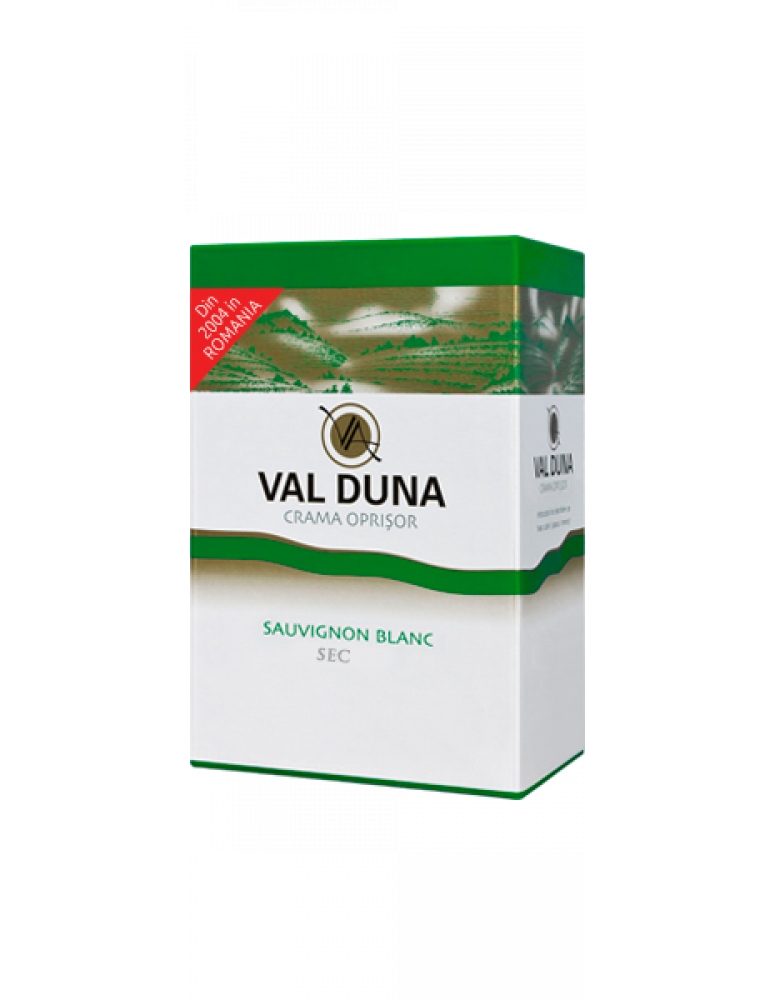 VAL DUNA, CRAMA OPRISOR, BAG-in-BOX Sauvignon Blanc 3L